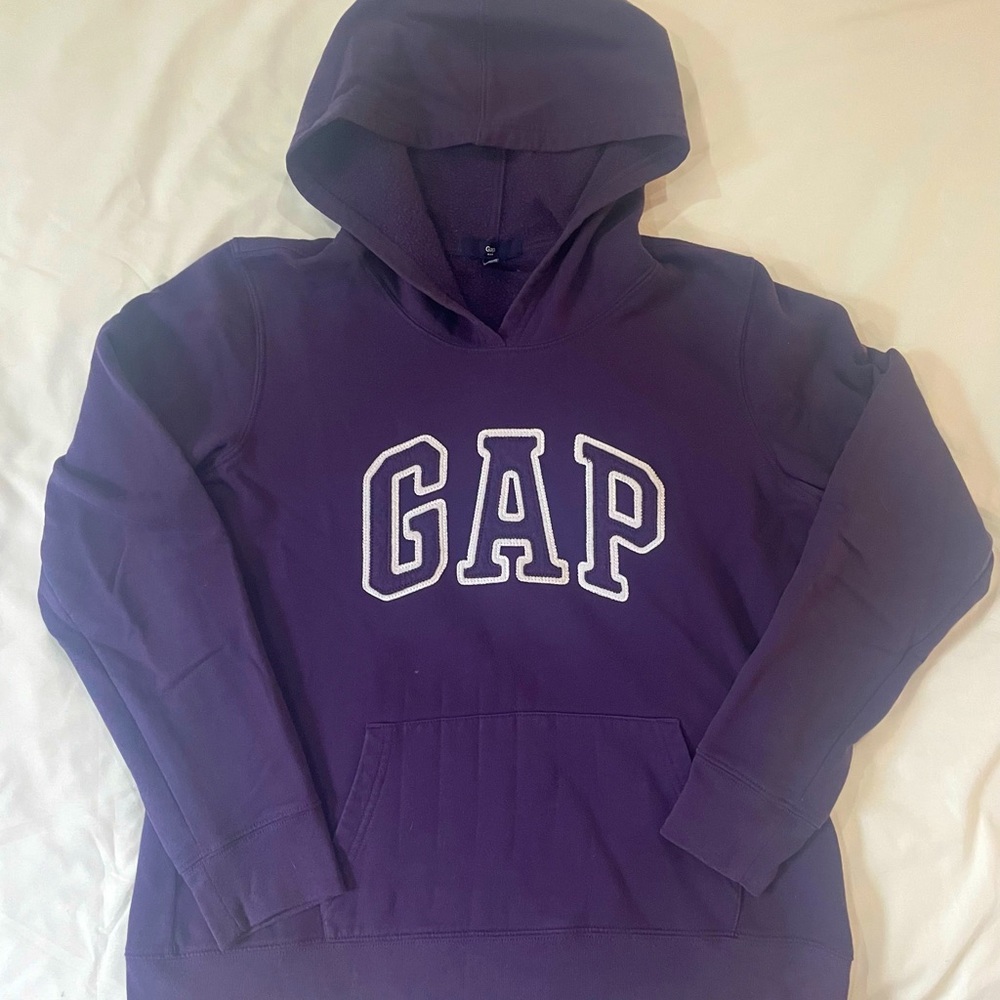 Purple Gap hooded sweatshirt